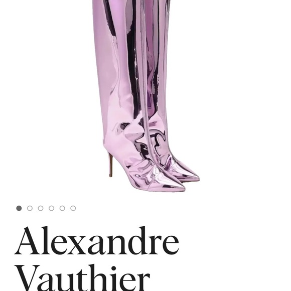 Alexandre Vauthier NWT amazing designer boots size 6 there a few imperfections. - Picture 5 of 10